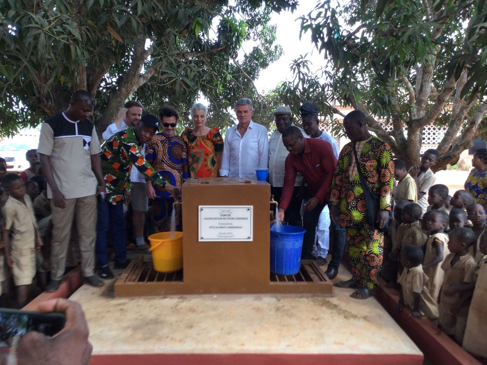 challenge vélo puits au benin asso MJ pour l'enfance