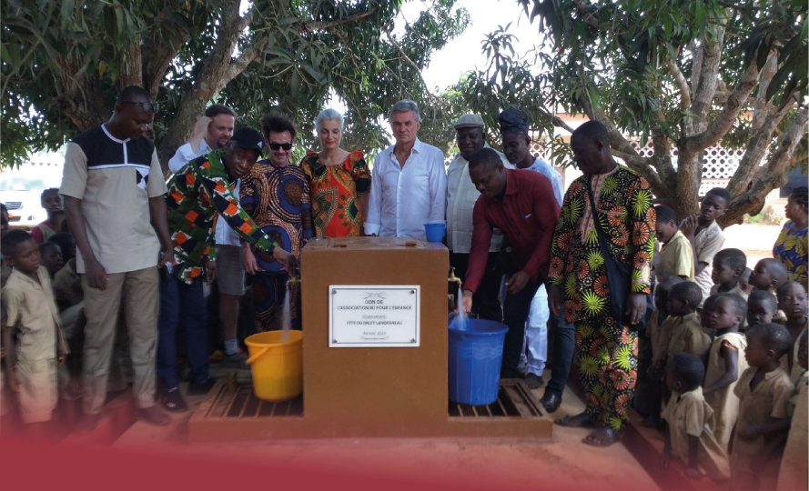 L'association MJ pour l'enfance oeuvre en faveur des enfants du Bénin