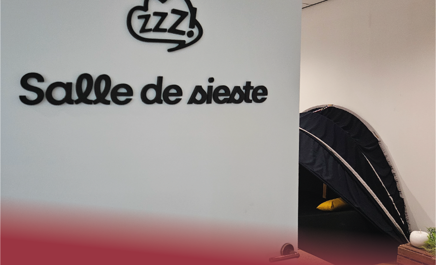 Une salle de sieste a ouvert ses portes aux collaborateurs de Suravenir