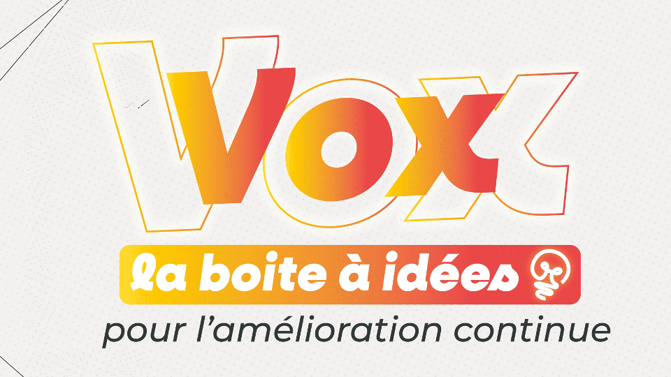 VOX la boîte à idées interne